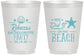 Personalized Bachelorette 16 oz Frosted Cups - Beach | 60183