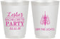 Personalized Bachelorette 16 oz Frosted Cups - Lights | 60188