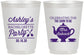 Personalized Bachelorette 16 oz Frosted Cups - Teapot | 60189