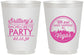 Personalized Bachelorette 16 oz Frosted Cups - Las Vegas | 60190