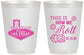Personalized Bachelorette 16 oz Frosted Cups - Las Vegas | 60191