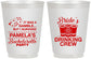 Personalized Bachelorette 16 oz Frosted Cups - Las Vegas | 60194