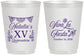 Personalized Quinceanera 16 oz Frosted Cups - Viva La Fiesta Quince | 70008