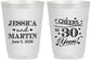Personalized Anniversary 16 oz Frosted Cups - Cheers To 30 Years | 80003