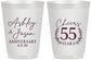 Personalized Anniversary 16 oz Frosted Cups - Cheers To 55 Years | 80008