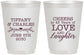 Personalized Anniversary 16 oz Frosted Cups - Cheers To 45 Years | 80016