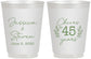 Personalized Anniversary 16 oz Frosted Cups - Cheers To 45 Years | 80026