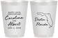 Personalized Anniversary 16 oz Frosted Cups - 20th Wedding | 80031