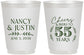 Personalized Anniversary 16 oz Frosted Cups - Cheers To 55 Years | 80038