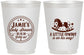 Personalized Baby Shower 16 oz Frosted Cups - Little Cowboy | 90003