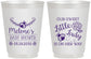Personalized Baby Shower 16 oz Frosted Cups - Little Lady On The Way | 90021
