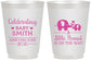 Personalized Baby Shower 16 oz Frosted Cups - Peanut On The Way | 90027
