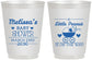 Personalized Baby Shower 16 oz Frosted Cups - Peanut On The Way | 90028