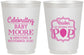Personalized Baby Shower 16 oz Frosted Cups - Going To Pop | 90040