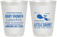 Personalized Baby Shower 16 oz Frosted Cups - Mermaid On Her Way | 90044