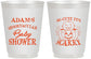 Personalized Baby Shower 16 oz Frosted Cups - So Cute Halloween | 90088
