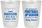 Personalized Baby Shower 16 oz Frosted Cups - Football | 90091