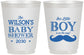 Personalized Baby Shower 16 oz Frosted Cups - Little Boy | 90092