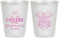 Personalized Baby Shower 16 oz Frosted Cups - Bottle | 90094