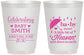 Personalized Baby Shower 16 oz Frosted Cups - Little Bit Of Heaven | 90095