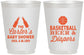 Personalized Baby Shower 16 oz Frosted Cups - Basketball Beer Diapers | 90133