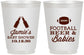 Personalized Baby Shower 16 oz Frosted Cups - Football Beer Babies | 90147