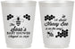 Personalized Baby Shower 16 oz Frosted Cups - Honey Bee | 90154