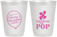 Personalized Baby Shower 16 oz Frosted Cups - Shes Going To Pop | 90160