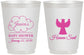 Personalized Baby Shower 16 oz Frosted Cups - Heaven Sent | 90166