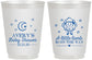 Personalized Baby Shower 16 oz Frosted Cups - Little Lamb On The Way | 90167