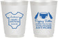 Personalized Baby Shower 16 oz Frosted Cups - Popping Bottles | 90169