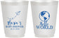 Personalized Baby Shower 16 oz Frosted Cups - Hello World | 90185