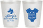 Personalized Baby Shower 16 oz Frosted Cups - Loved By All | 90188