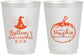 Personalized Baby Shower 16 oz Frosted Cups - Little Pumpkin Halloween | 90196