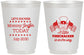 Personalized Baby Shower 16 oz Frosted Cups - Little Firecracker | 90198