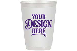 16 oz Frosted Cups - Design Your Own
