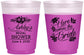 Custom Bridal Shower 16 oz Color Changing Frosted Cups - Here Comes The Bride | 100000