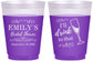Custom Bridal Shower 16 oz Color Changing Frosted Cups - I'll Drink To The That | 100006