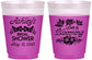 Custom Bridal Shower 16 oz Color Changing Frosted Cups - Love Is Blooming | 100007