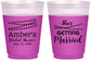 Custom Bridal Shower 16 oz Color Changing Frosted Cups - She's Getting Married | 100008