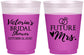 Custom Bridal Shower 16 oz Color Changing Frosted Cups - Future Mrs | 100012