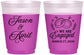 Custom Engagement 16 oz Color Changing Frosted Cups - We Are Engaged | 10003
