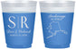 Custom Wedding 16 oz Color Changing Frosted Cups - Alaska | 101
