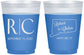Custom Wedding 16 oz Color Changing Frosted Cups - Connecticut | 106