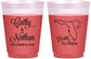 Custom Wedding 16 oz Color Changing Frosted Cups - Florida | 108