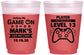 Custom Bar Mitzvah 16 oz Color Changing Frosted Cups - 13th Birthday Video Game | 110013