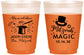 Custom Bar Mitzvah 16 oz Color Changing Frosted Cups - 13th Birthday Magic | 110015