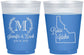 Custom Wedding 16 oz Color Changing Frosted Cups - Idaho | 111
