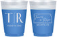 Custom Wedding 16 oz Color Changing Frosted Cups - Kansas | 115