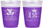 Custom Bat Mitzvah 16 oz Color Changing Frosted Cups - 12th Birthday Mazel Tov | 120000